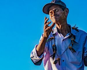 El promotor ambiental de la comunidad Coreguaje lleva más de 4 años consolidando su cultura en planes de manejo del territorio.