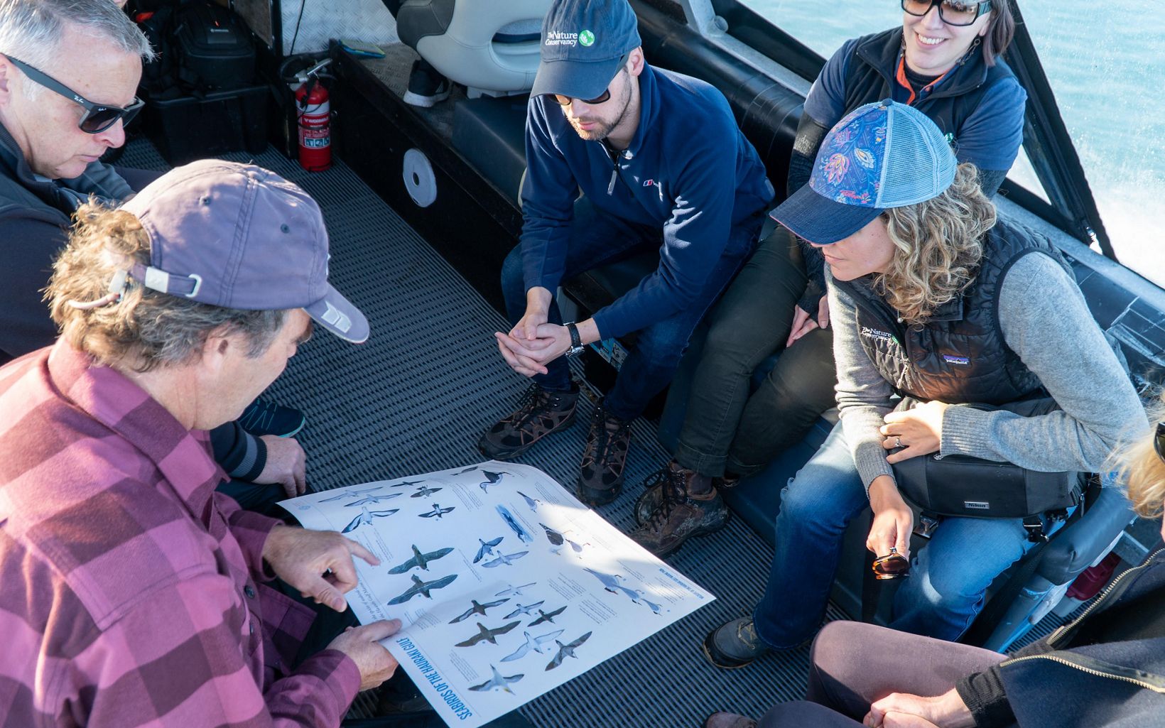 Built on Partnership As a member of the Hauraki Gulf Forum, TNC is working with partners to contribute towards the long-term goal of restoring 1,000 square kilometers of shellfish beds and reefs. © Ethan Kearns/The Nature Conservancy