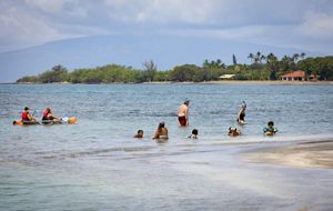 Olowalu is a popular recreation area for families, surfers, and other types of water sports.