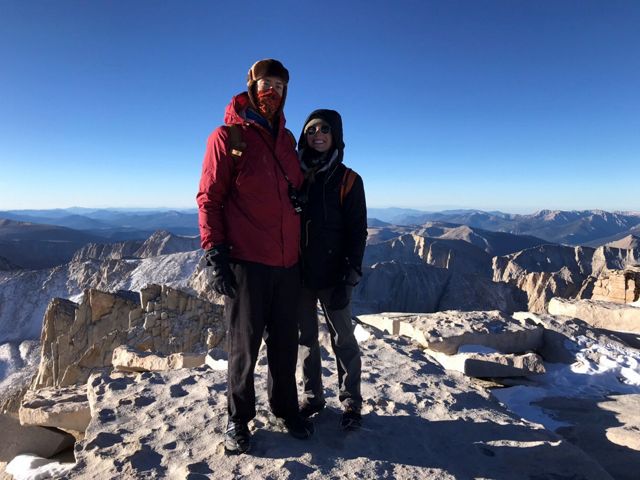 My favorite outdoor activity is walking! Getting to the top of Mount Whitney was the hardest “walk” my partner and I have ever done but without a doubt the most special. 