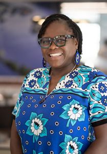 A photo of Patricia Mupeta, TNC staff member.