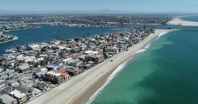 Peninsula area in Long Beach, California