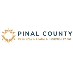 A gold pentagon graphic is left of "Pinal County."