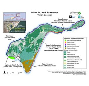 Preserving Plum Island The Nature Conservancy In New York   PlumIslandVisionConcept Map Update 