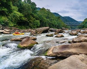Rafting New River Gorge in West Virginia