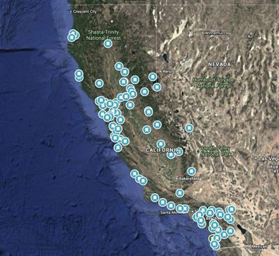Map of registrants for the 2026 Missing Linkages Symposium