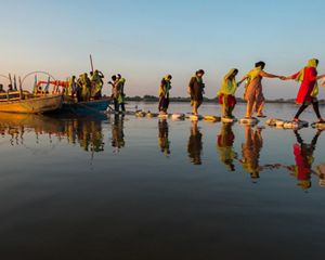TNC India is working with partners to develop a framework for evaluating the consequences of alternative river actions on the health of the Middle Ganga