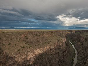 The Rio Grande Valley in New Mexico.