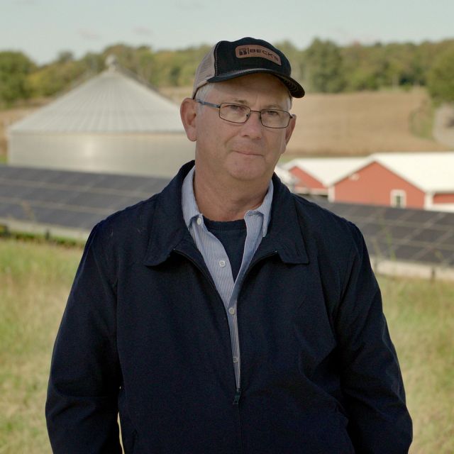 A lifelong farmer, Williams has helped dozens of friends and neighbors transition to solar energy.