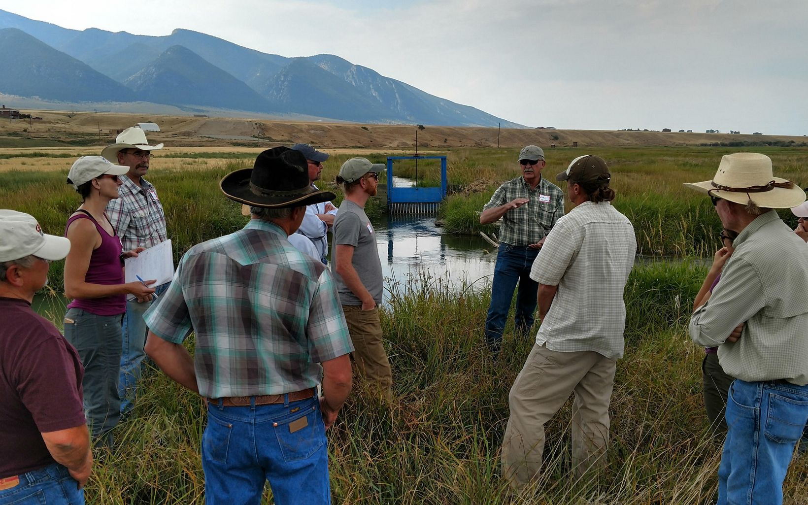 Ruby River ranching community The support of the local ranching community is essential to restoration of the Ruby River, much of which crosses private property. © Nathan Korb/TNC