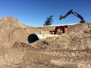 Underpass construction