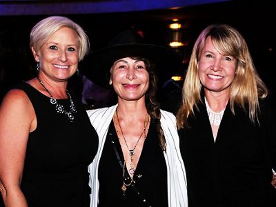 TNC executive director with Ximena Caminos and TNC CEO Jennifer Morris