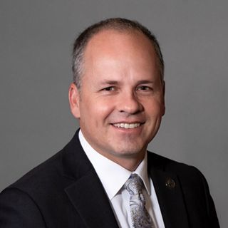 Representative Tim Hawkes headshot.