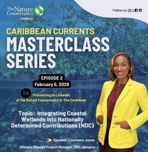 A flyer for episode 2 of the Caribbean Currents Masterclass.