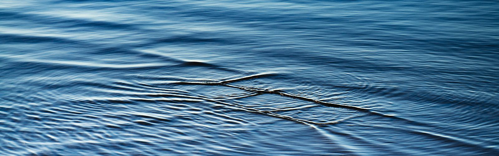 Close picture of rippling water.