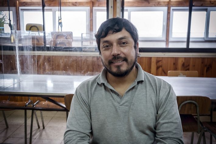 photo of ricardo guaitiao sitting at a table.