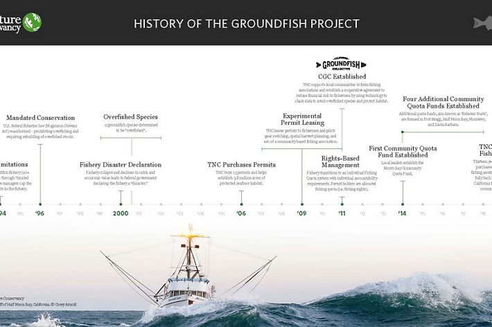 History of the TNC Groundfish Project.