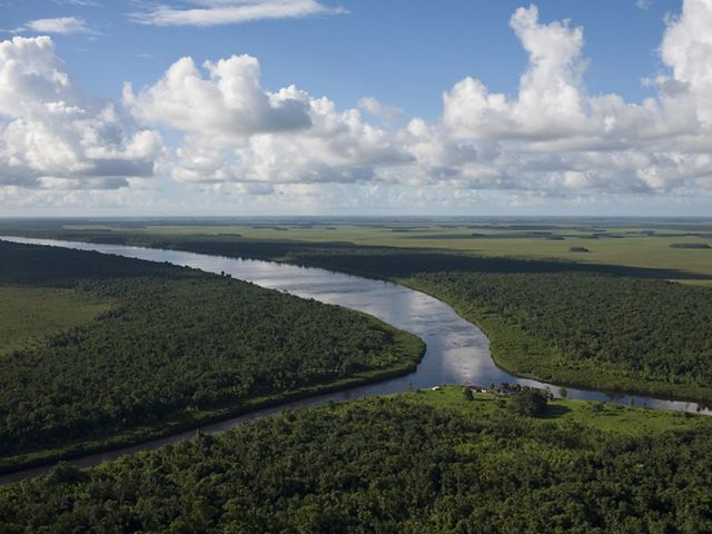 Rio Curipi en Brasil