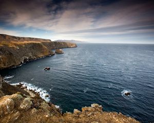 Cavern Point Trail on Santa Cruz Island, Channel Islands National Park, California