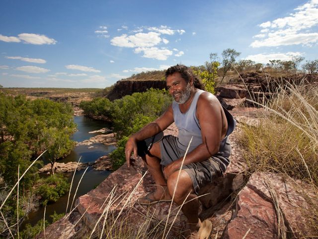 and The Nature Conservancy partner, at Fish River in Australia's Northern Territory.