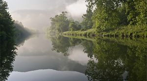 Sunrise at Smoke Hole Canyon on the South Branch of the