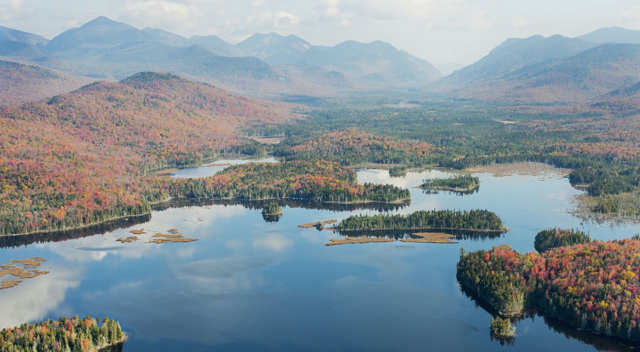 Aerial View of Boreas Pond