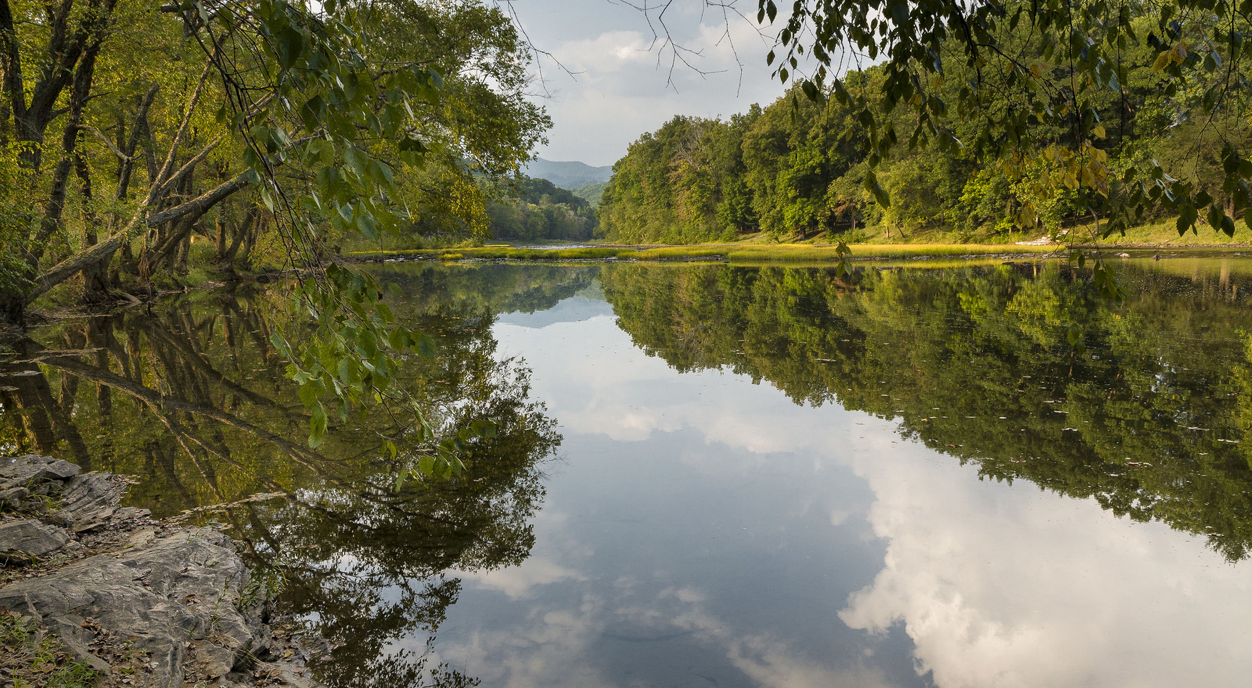 Greenbrier River in West Virginia.