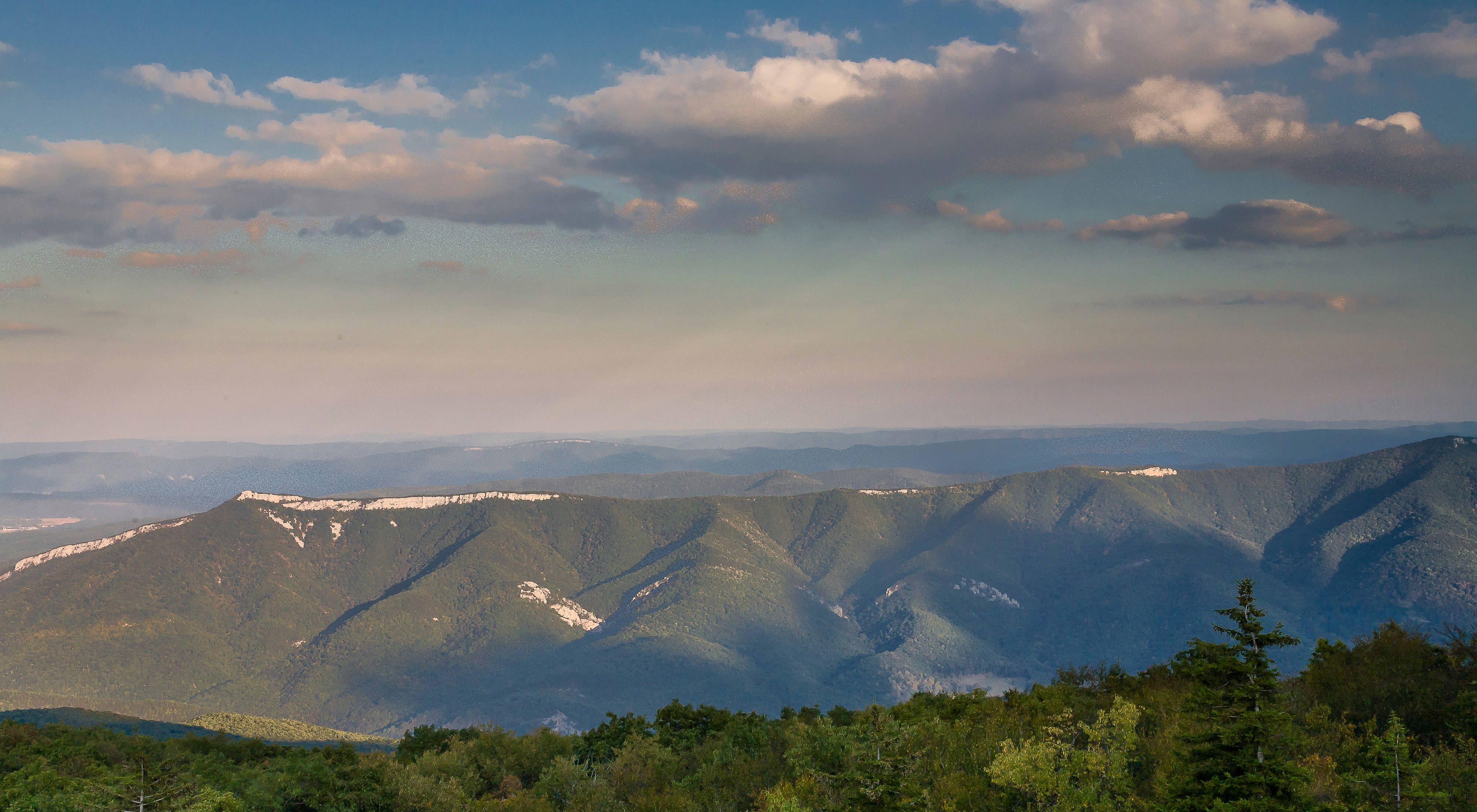 This peak is the driest high mountain in the Appalachians.