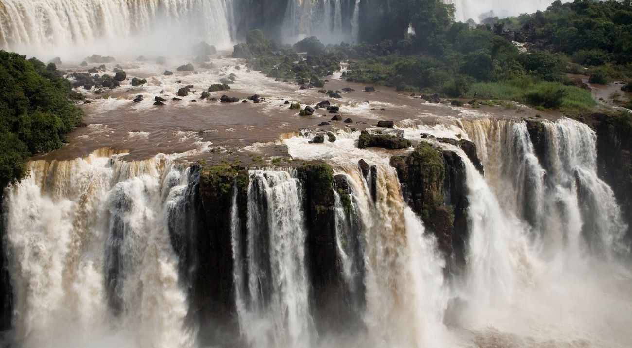 View of Iguaçu Falls, Brazil