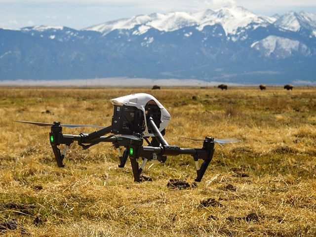 Drone exploration at Medano-Zapata Ranch in the San Luis Valley, CO.