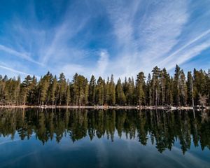 The Independence Lake Preserve in Truckee, California, is one of five preserves managed by the Nevada chapter of The Nature Conservancy.