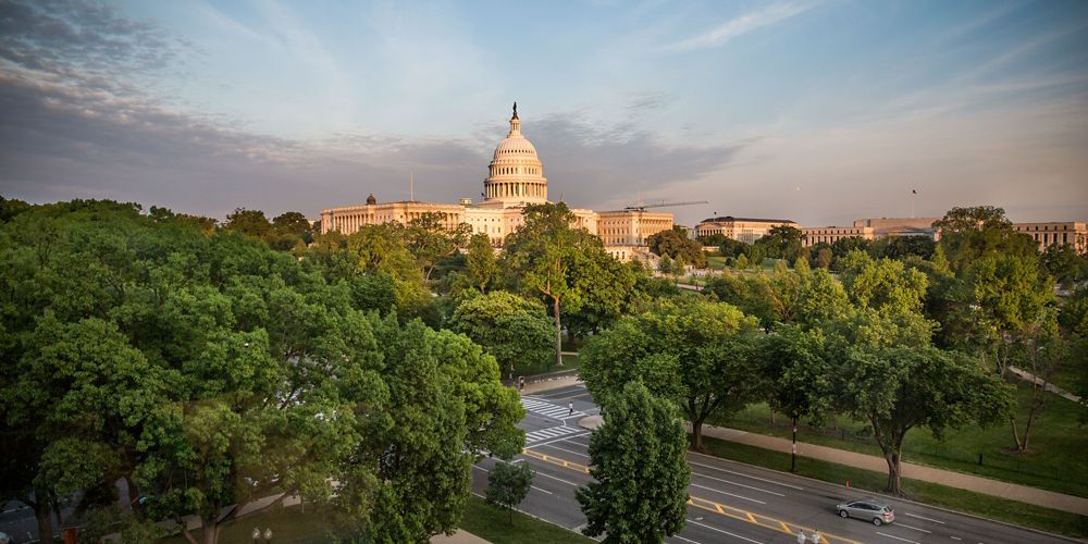 A picture of the U.S. Capitol Building.