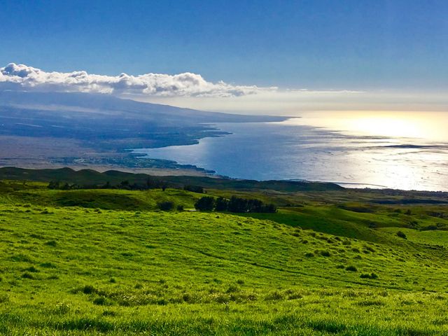 A view of the South Kohala coastline, Hawai'i