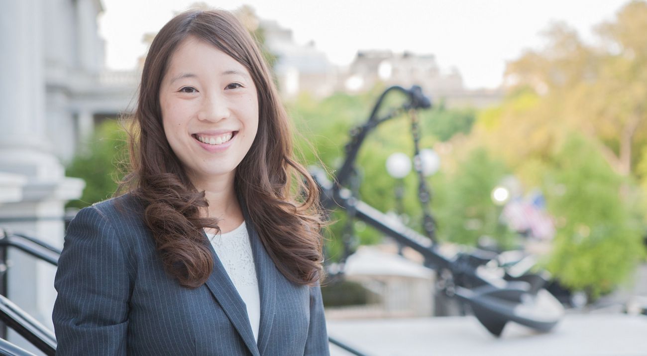 Candid portrait of Jennifer Lee Clinchy.