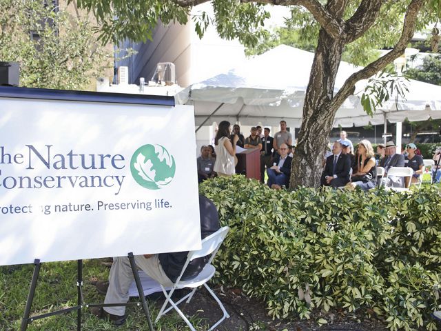 The community was invited to give input on the Wagner Creek project.