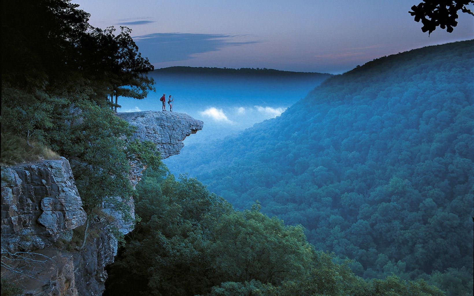 Whitaker Point The view overlooking the Ozarks from Whitaker Point is breathtaking. © TNC