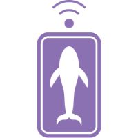 Whale tracking symbol.