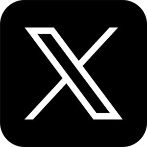 X logo.
