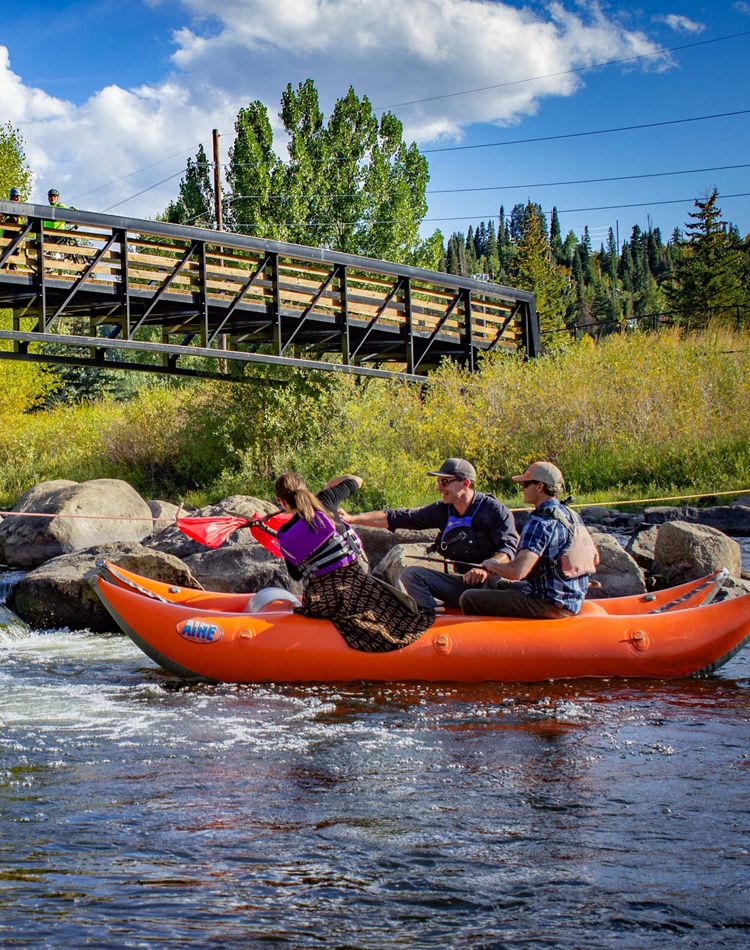 Scenes from the official launch of the Yampa River Fund