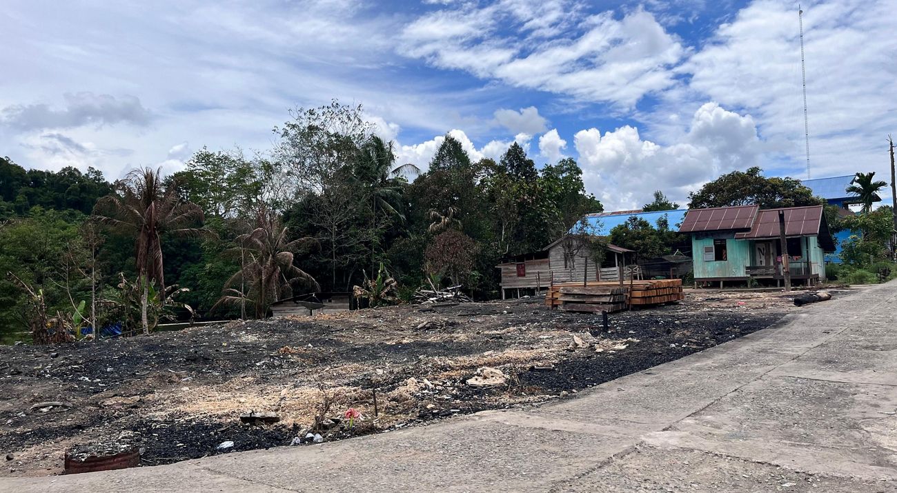 pascamusibah kebakaran kampung long beliau