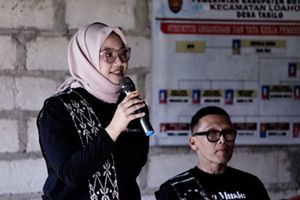 Budi daya rumput laut di desa tasilo