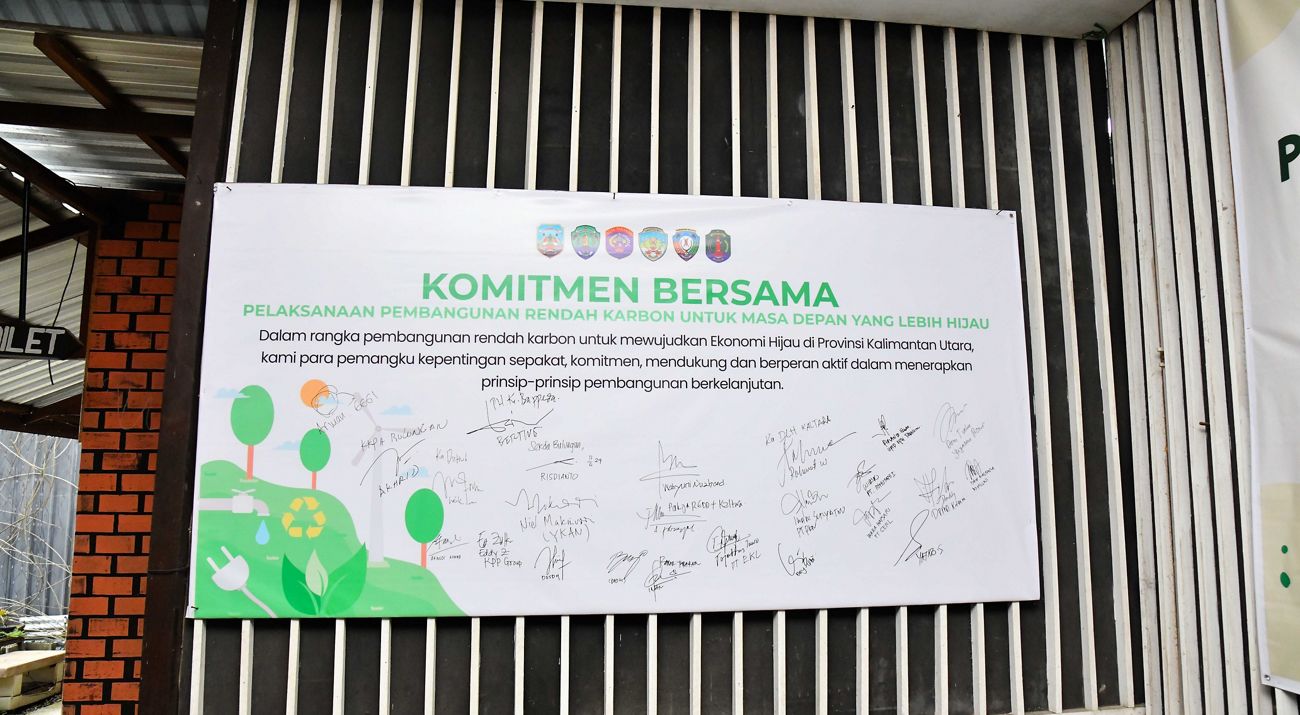 Dukungan pemerintah Kaltara emisi rendah karbon