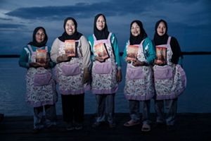 UMKM kelompok perempuan Pegat Batumbuk, Berau 