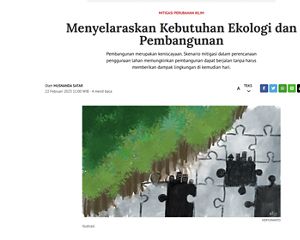 Pemandangan indah hutan kalimantan timur