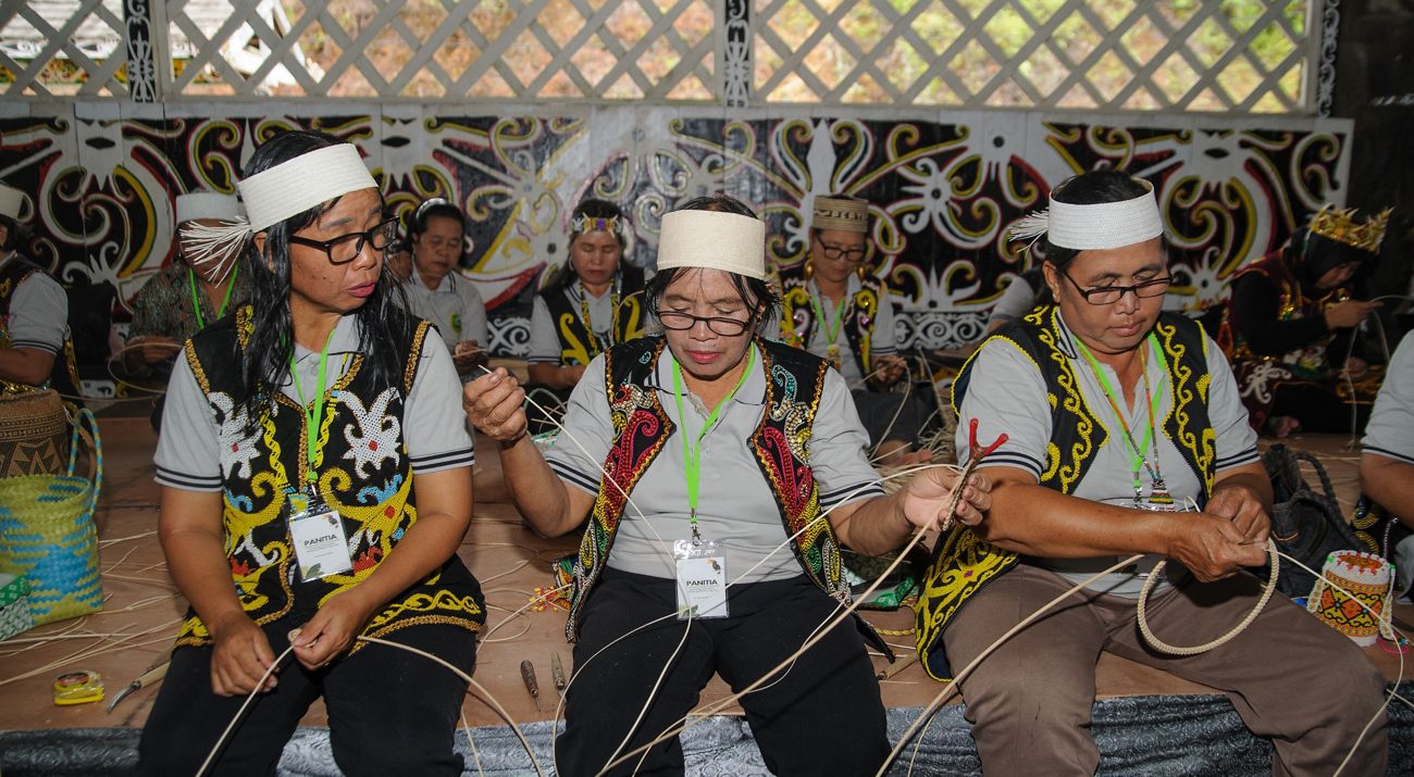 Komunitas dayak masyarakat kampung Long Beliu