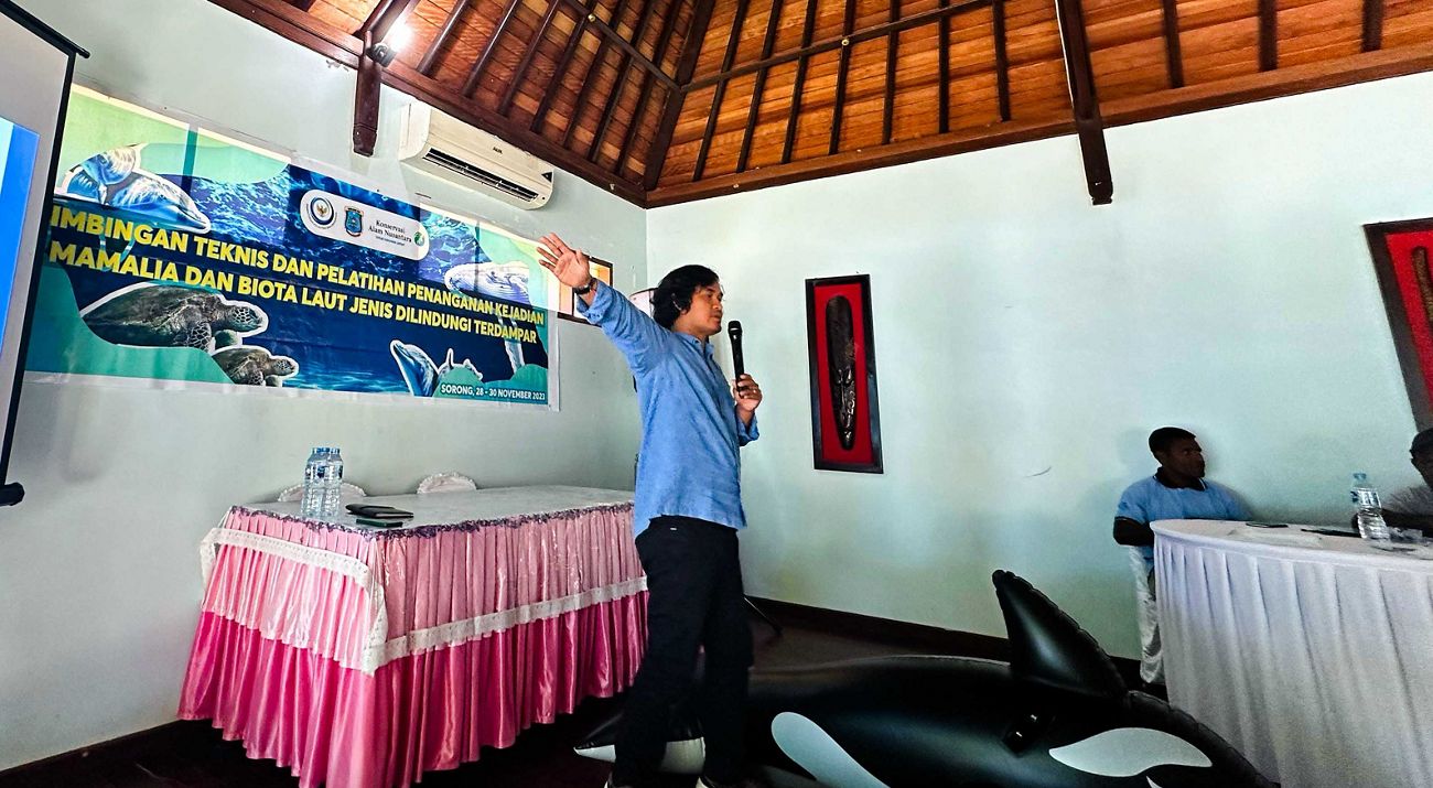 KKP lokakarya penyelatan habitat mamalia laut