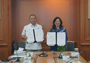 Pendatangan MoU Kementiran Kehutanan dengan YKAN