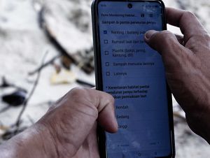 Aplikasi identifikasi keberadaan penyu berbasis android