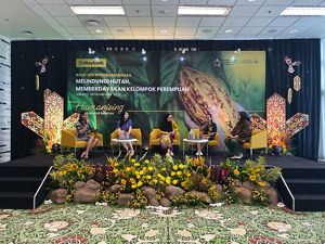 Kick-of kerjasama YKAN dengan Maybank di kampung meresa memberdayakan kelompok perempuan kakao