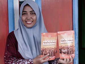 Riska Febriani, Ketua Poklahsar Kerjasama Jaya